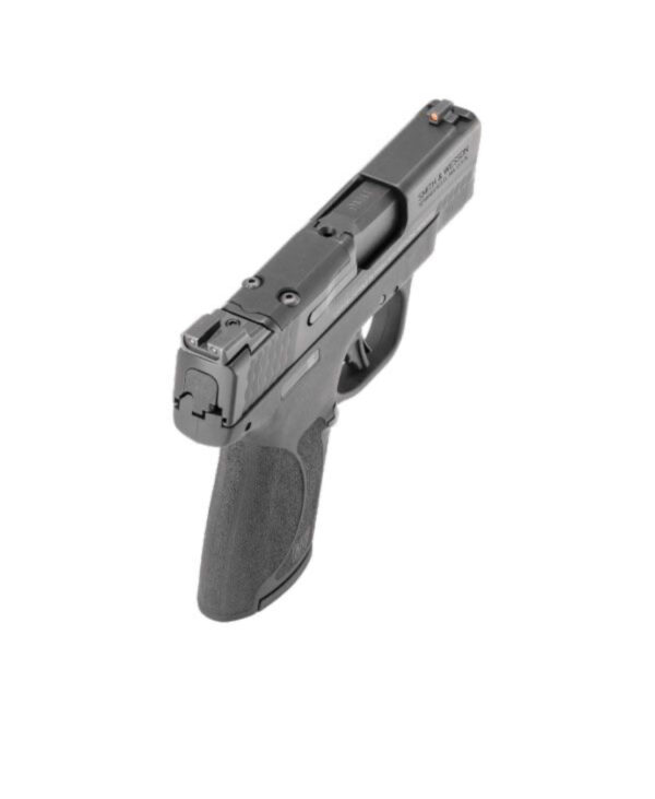 S&W M&P SHIELD PLUS MS OPTICS READY 10 ROUND 9MM PISTOL, BLACK - 13559