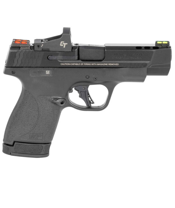 SMITH & WESSON M&P9 SHIELD PLUS 9MM 13RD 4" PORTED BARREL W/ CT RED DOT - 13253
