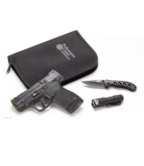 SMITH & WESSON PC M&P9 SHIELD PLUS 9MM PISTOL EDC KIT 13RD 3.1" - 13255