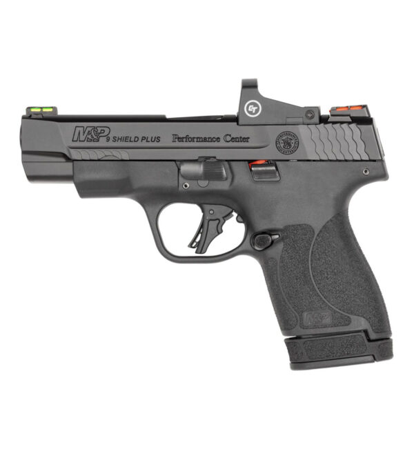 S&W M&P SHIELD PLUS OR 9MM 3.1" 13RD PISTOL W/ CRIMSON TRACE RED DOT - 13951