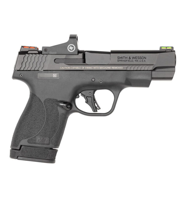 S&W M&P SHIELD PLUS OR 9MM 3.1" 13RD PISTOL W/ CRIMSON TRACE RED DOT - 13951