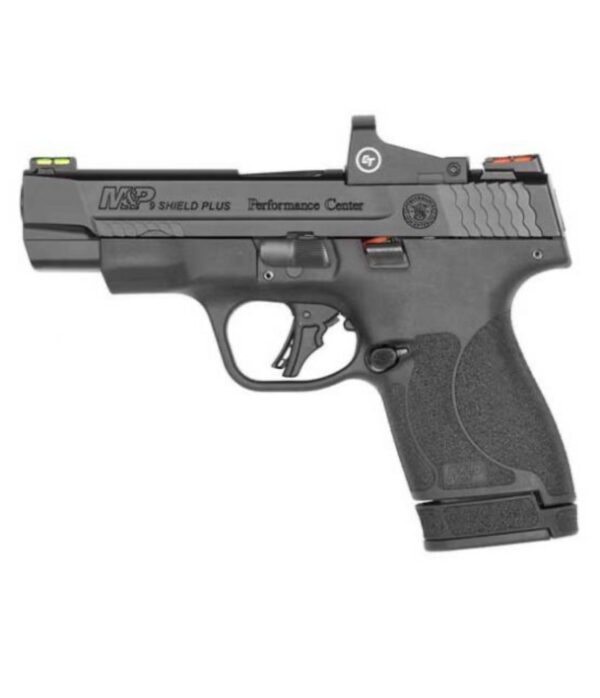 SMITH & WESSON PC M&P9 SHIELD PLUS 9MM PISTOL 13RD 4" NTS W/ CT RED DOT - 13251