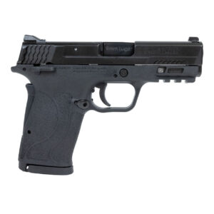 SMITH & WESSON M&P SHIELD EZ 9MM PISTOL WITH MANUAL SAFETY, BLACK - 12436