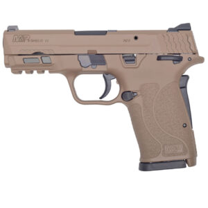 SMITH & WESSON SHIELD EZ 9MM PISTOL, 3.675" BARREL, 3 DOT SIGHTS, FLAT DARK EARTH - 13314