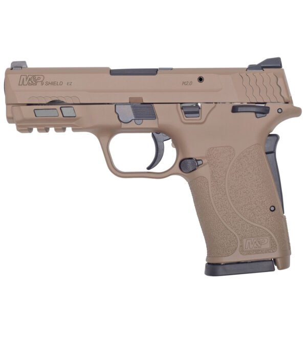 SMITH & WESSON SHIELD EZ 9MM PISTOL, 3.675" BARREL, 3 DOT SIGHTS, FLAT DARK EARTH - 13314