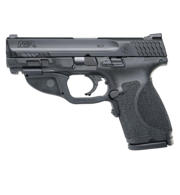 S&W M&P 2.0 COMPACT .40 S&W PISTOL WITH GREEN LASER, BLACK - 12415