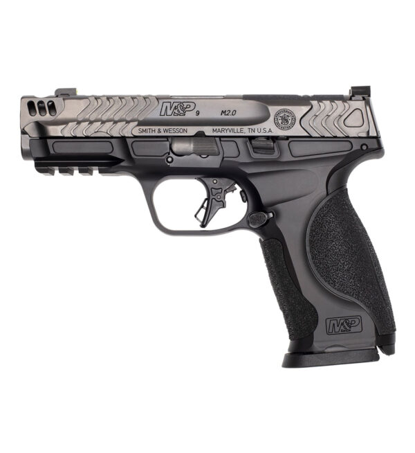 SMITH & WESSON PERFORMANCE CENTER M&P 9 M2.0 METAL CARRY COMP OPTIC READY NO THUMB SAFETY - 13987