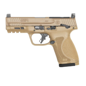 SMITH & WESSON M&P9 M2.0 COMPACT FDE 10 ROUND MA COMPLIANT 9MM 4" 10RDS, FLAT DARK EARTH