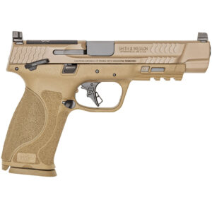 SMITH & WESSON M&P9 9MM PISTOL, 5" BARREL, 3 DOT SIGHTS, FLAT DARK EARTH - 13569