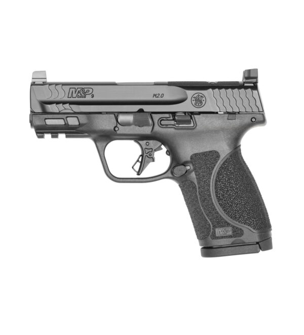 SMITH & WESSON M&P 2.0 9MM PISTOL, 3.6" BARREL, OPTIC HEIGHT SIGHTS, BLACK - 13571