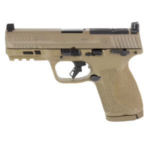 SMITH & WESSON M&P 2.0 9MM PISTOL, 4" BARREL, OPTIC HEIGHT SIGHTS, FLAT DARK EARTH - 13573