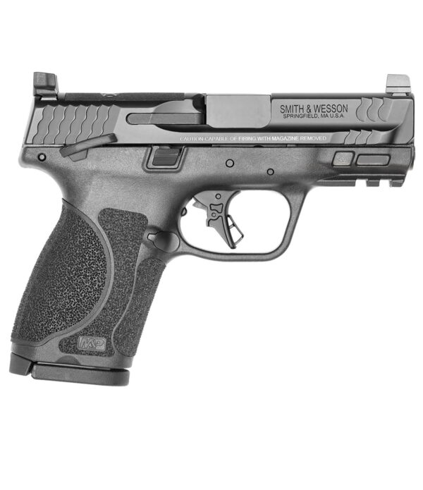 SMITH & WESSON M&P 2.0 9MM PISTOL, 3.6" BARREL, OPTIC HEIGHT SIGHTS, BLACK - 13570
