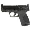 SMITH & WESSON M&P 2.0 9MM PISTOL, 3.6" BARREL, OPTIC HEIGHT SIGHTS, BLACK - 13570