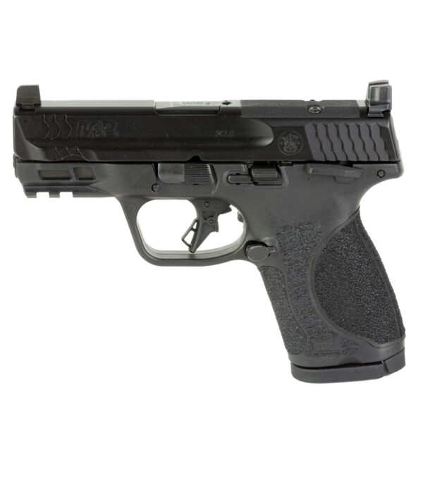 SMITH & WESSON M&P 2.0 9MM PISTOL, 3.6" BARREL, OPTIC HEIGHT SIGHTS, BLACK - 13570