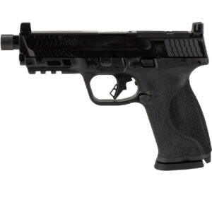 SMITH & WESSON M&P9 9MM PISTOL, 4.625" BARREL, OPTIC HEIGHT SIGHTS, BLACK - 13585
