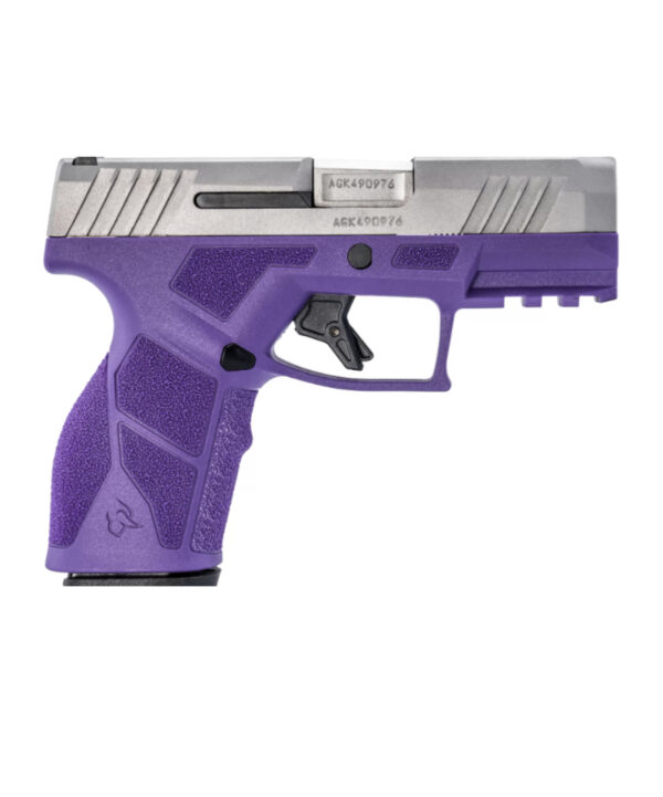TAURUS GX2 3.38" 9MM PISTOL W/ (2)13RD MAGS, DARK PURPLE/SS