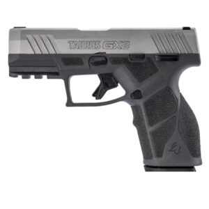 TAURUS GX2 3.38" 9MM PISTOL W/ (2)13RD MAGS, GREY/SS